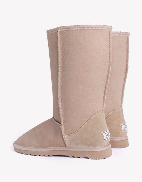 Australian Made Unisex Tall Classic Ugg Boots Australian Shepherd Water Resistant-Boots-PEROZ Accessories