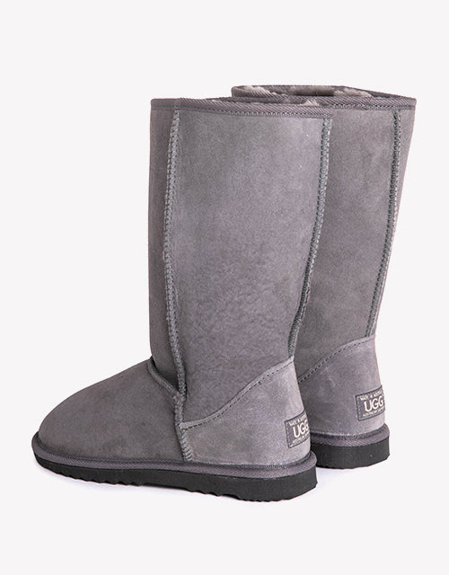Australian Made Unisex Tall Classic Ugg Boots Australian Shepherd Water Resistant-Boots-PEROZ Accessories