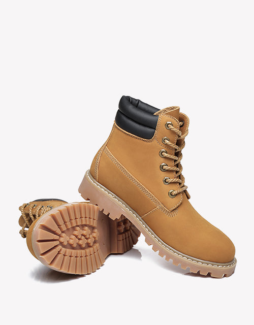 Australian Shepherd AS UGG Hiking Boots Unisex Double Collar Hiki-Boots-PEROZ Accessories