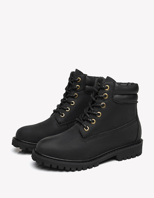Australian Shepherd AS UGG Hiking Boots Unisex Double Collar Hiki-Boots-PEROZ Accessories