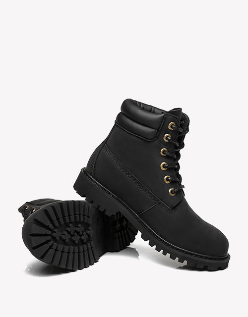 Australian Shepherd AS UGG Hiking Boots Unisex Double Collar Hiki-Boots-PEROZ Accessories