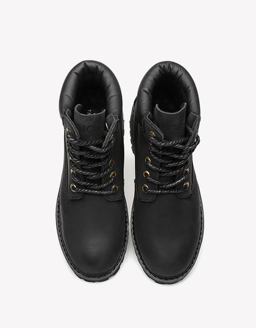 Australian Shepherd AS UGG Hiking Boots Unisex Double Collar Hiki-Boots-PEROZ Accessories