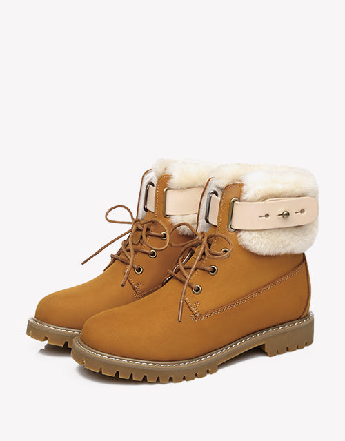Australian Shepherd Mini UGG Boots Women Mavis Water Repellent-Boots-PEROZ Accessories