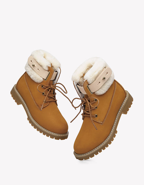 Australian Shepherd Mini UGG Boots Women Mavis Water Repellent-Boots-PEROZ Accessories