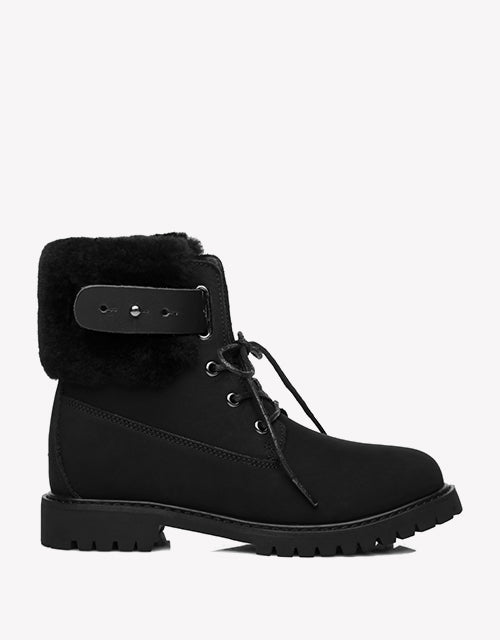 Australian Shepherd Mini UGG Boots Women Mavis Water Repellent-Boots-PEROZ Accessories
