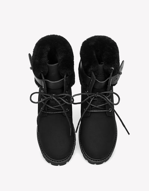 Australian Shepherd Mini UGG Boots Women Mavis Water Repellent-Boots-PEROZ Accessories