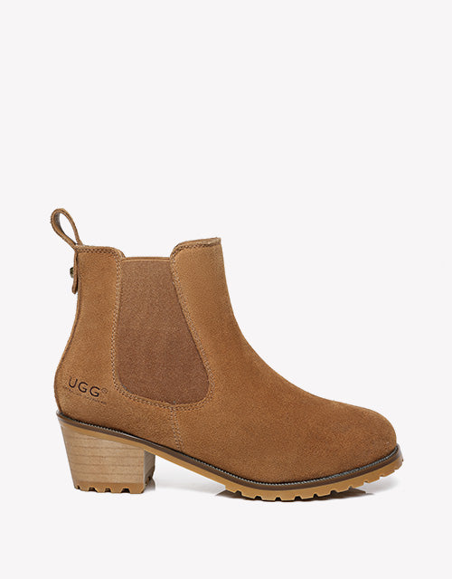 Australian Shepherd Women UGG Heel boots Sylvia Water-Repellent-Boots-PEROZ Accessories