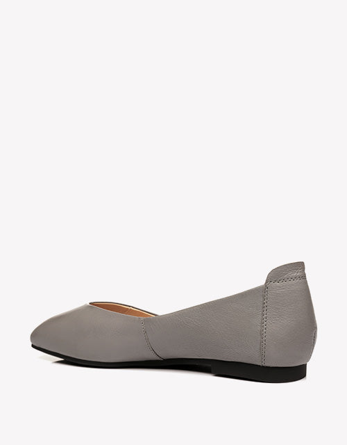 Australian Shepherd UGG Women Leather Ballet Flats Linda-Flats-PEROZ Accessories