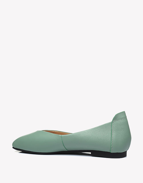 Australian Shepherd UGG Women Leather Ballet Flats Linda-Flats-PEROZ Accessories