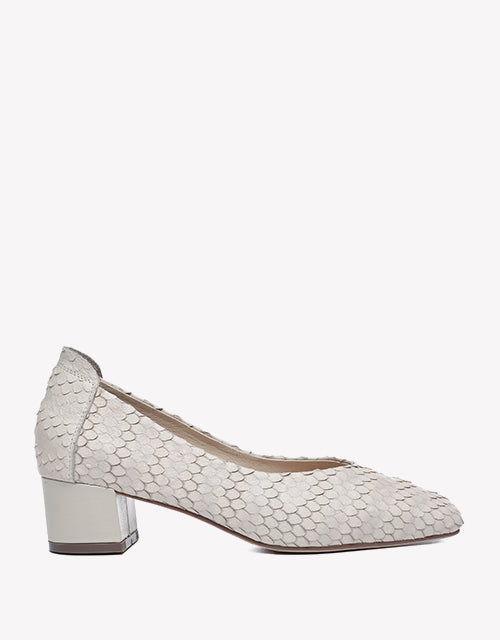 Australian Shepherd Leather Low Block Heel Women Sonja-Heels-PEROZ Accessories