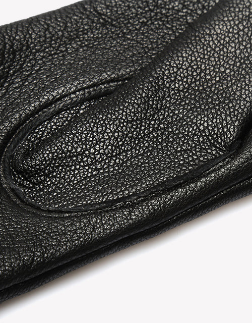 Australian Shepherd Sheepskin Wool Ladies Leather Gloves Britney-Gloves-PEROZ Accessories