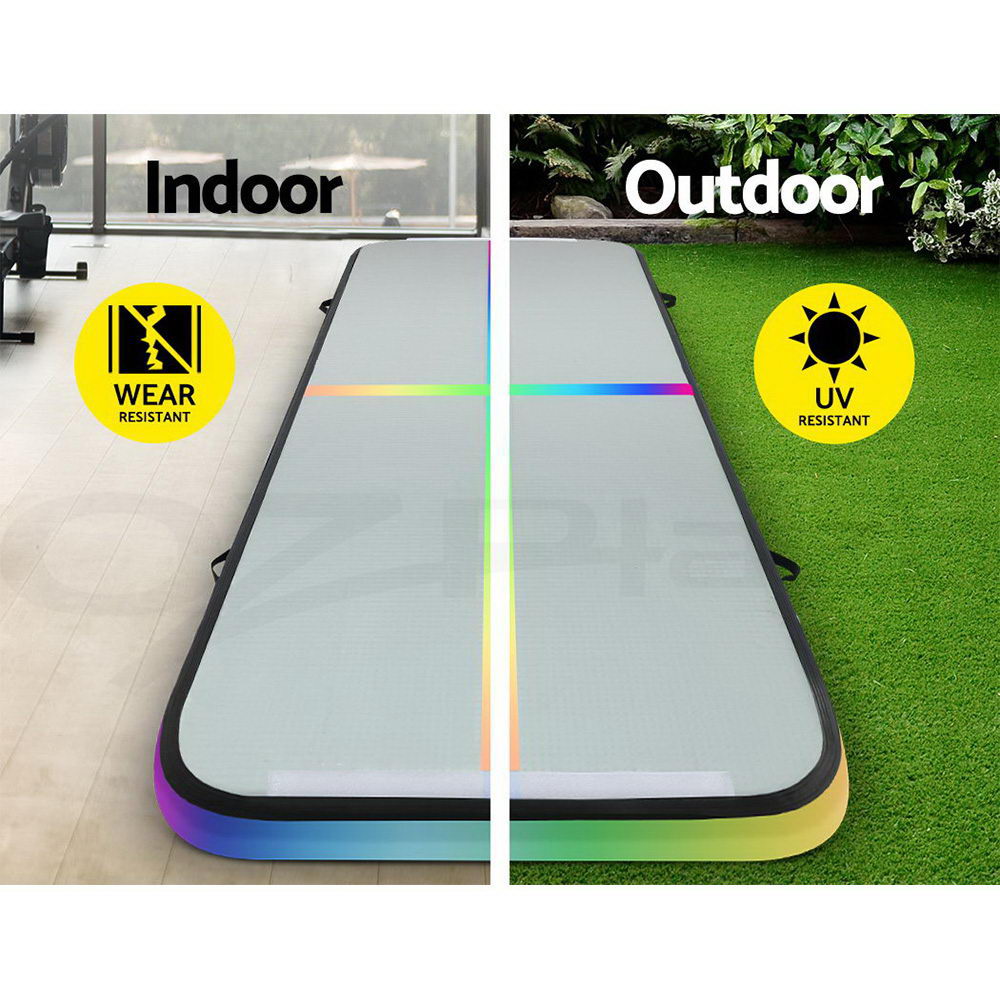 Everfit 3X1M Air Track Inflatable Tumbling Mat Gymnastics Yoga Mat-Sports & Fitness > Fitness Accessories-PEROZ Accessories