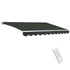Instahut Folding Arm Awning Motorised Retractable Outdoor Sunshade2.5X2M-Home & Garden > Shading-PEROZ Accessories