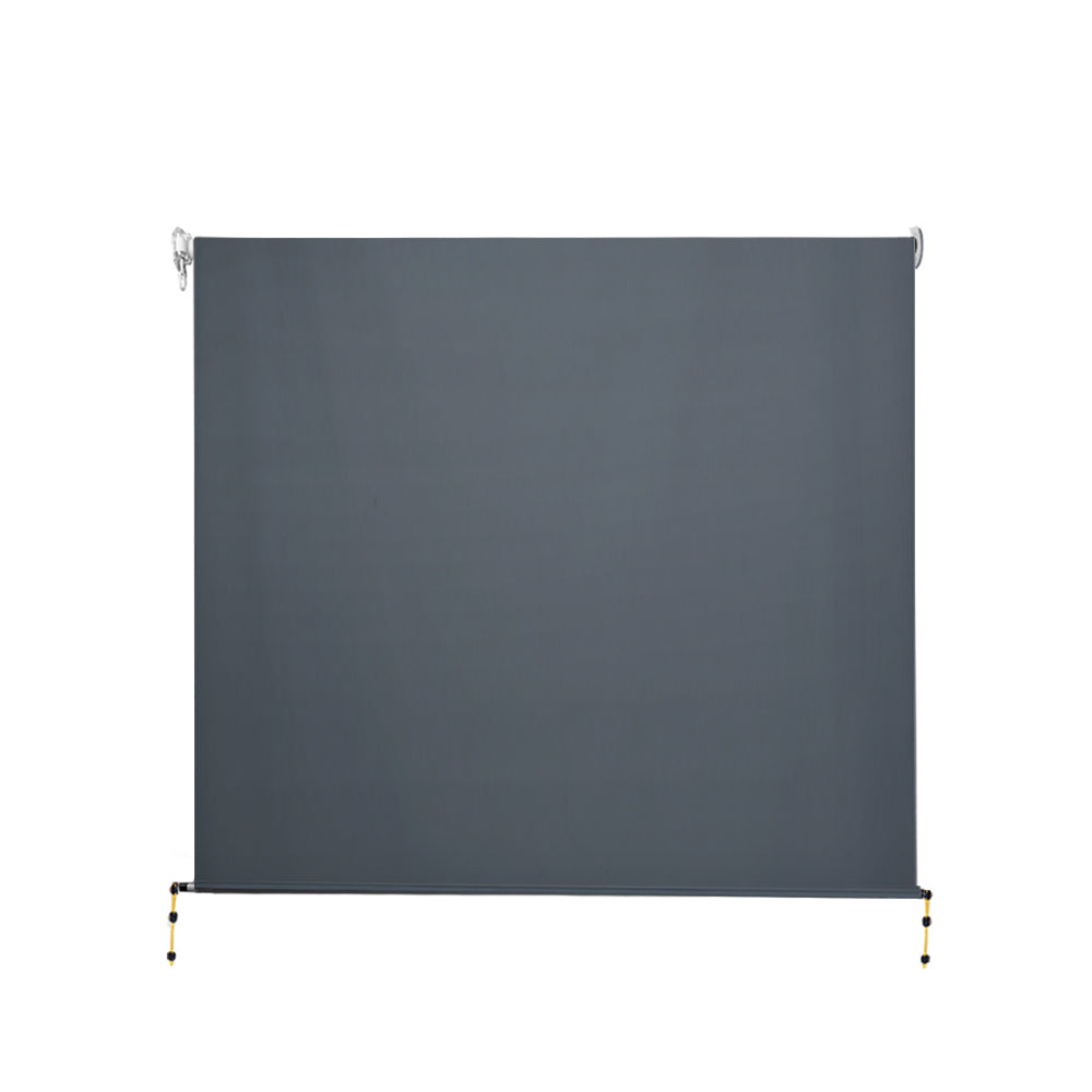 Instahut Outdoor Blind Window Roll Down Awning Canopy Privacy Screen 2.7X2.5M-Home & Garden > Shading-PEROZ Accessories