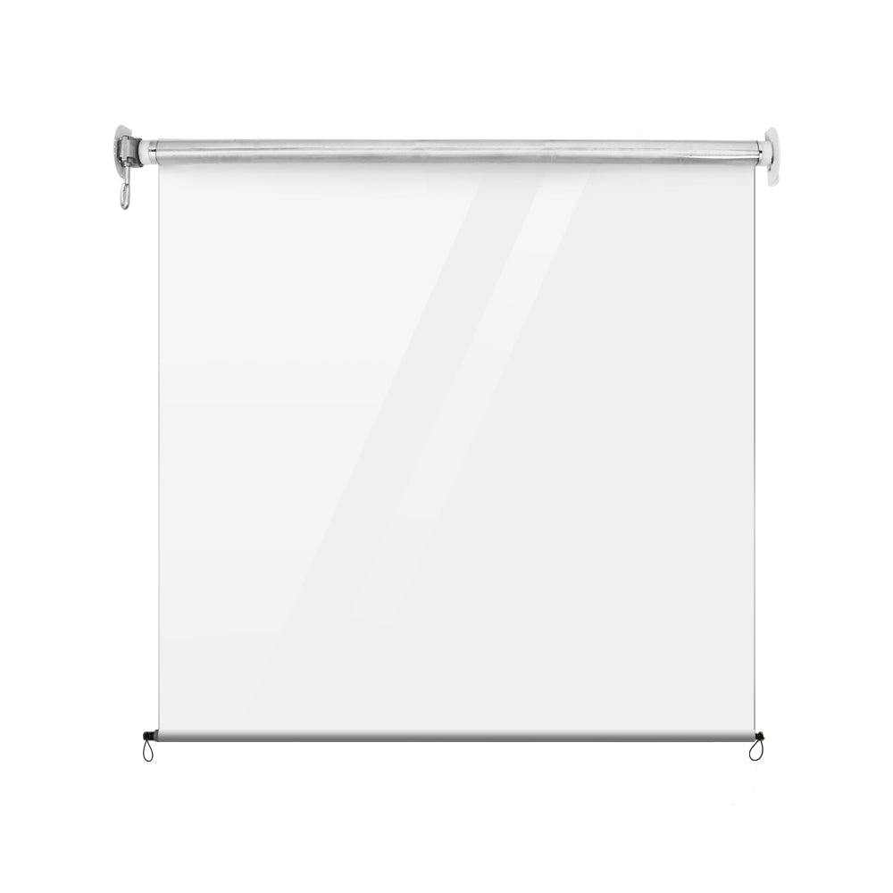Instahut Outdoor Blind Roll Down Awning Canopy Shade Retractable Window 1.5X2.4M-Home & Garden > Shading-PEROZ Accessories