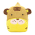 Anykidz 3D Brown Tiger Kids School Backpack Cute Cartoon Animal Style Children Toddler Plush Bag Perfect Accessories For Boys and Girls-Backpacks-PEROZ Accessories