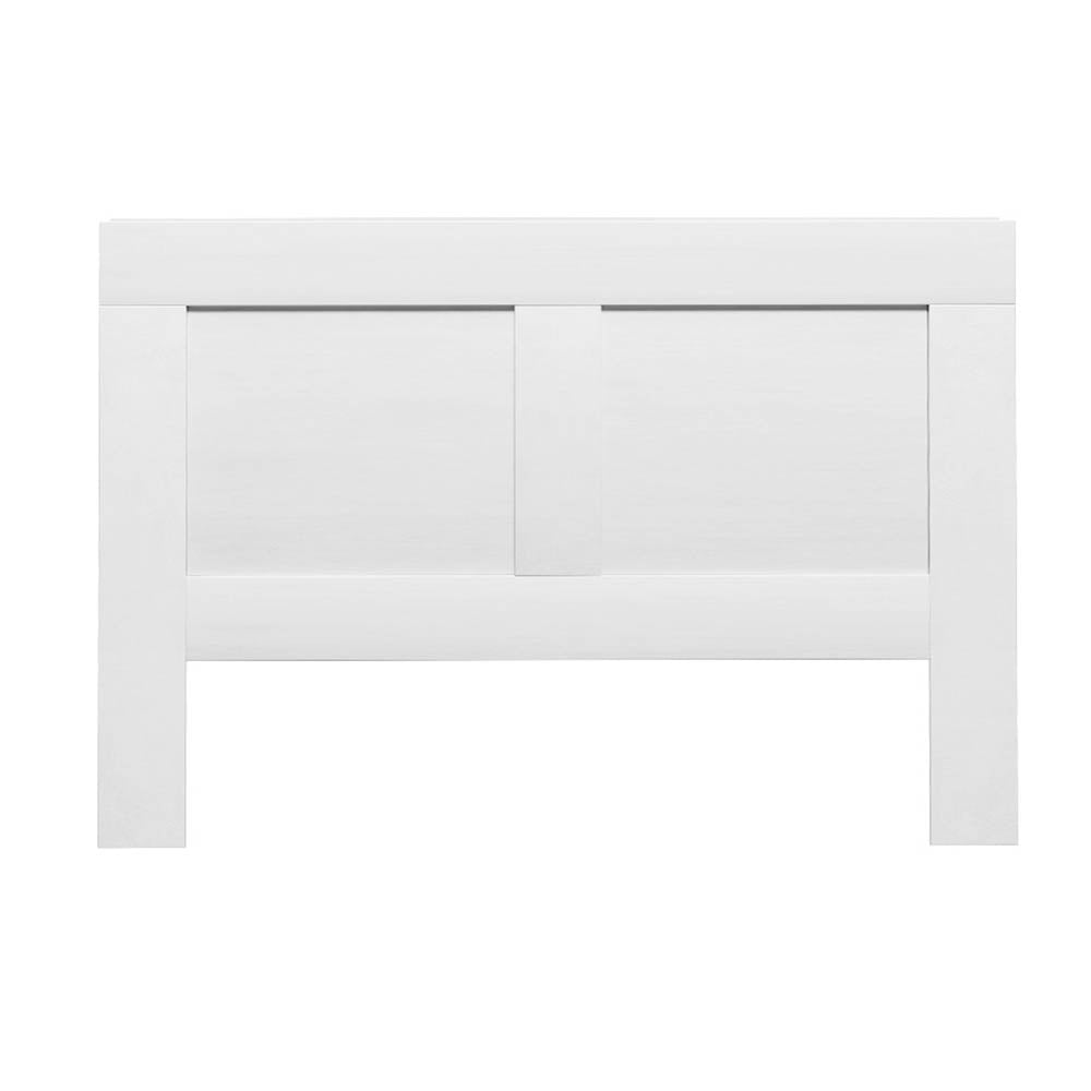 Artiss Bed Frame Double Size Bed Head with Shelves Headboard Bedhead Base White-Furniture > Bedroom-PEROZ Accessories