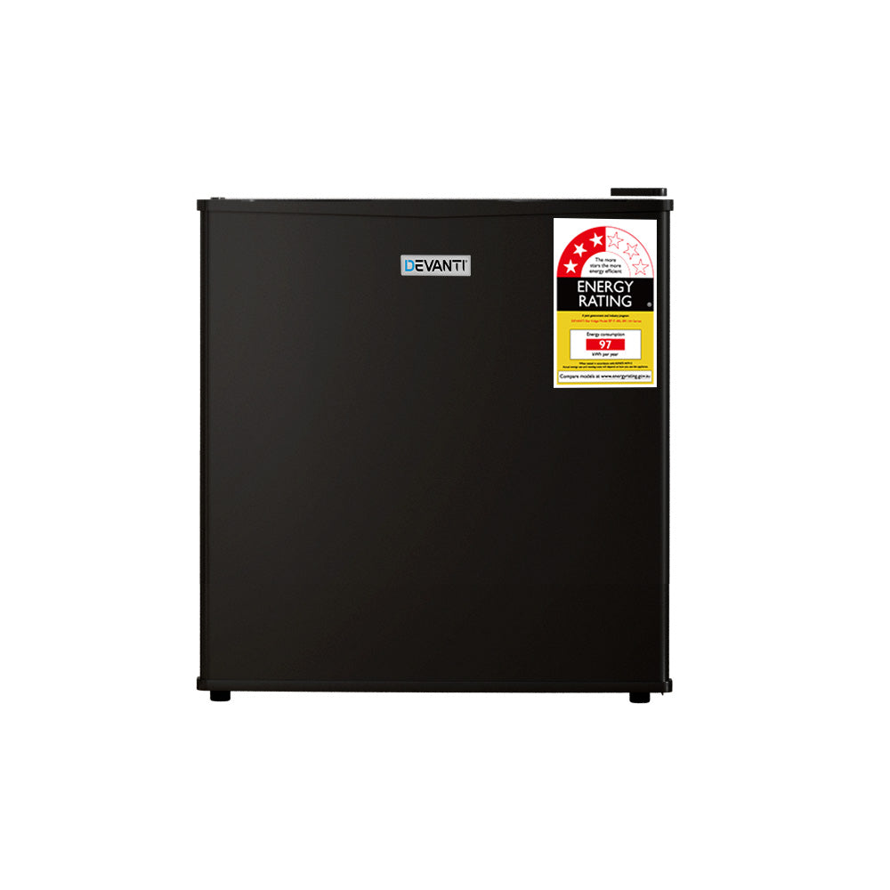 Devanti Bar Fridge 48L - Black-Fridges-PEROZ Accessories