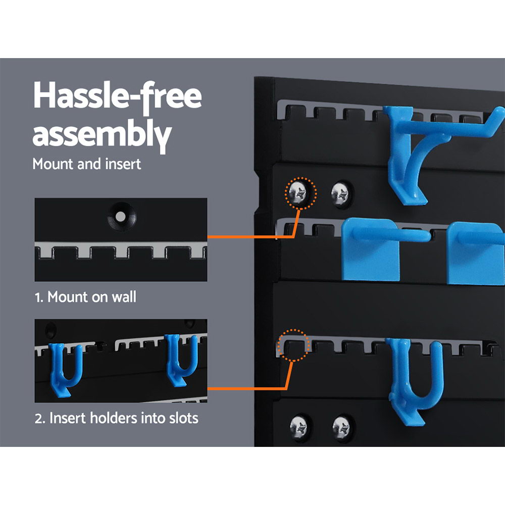 Giantz Spanner Holder Wrench Bin Rack Tool Screwdriver Organizer Garage Workshop-Tools > Tools Storage-PEROZ Accessories