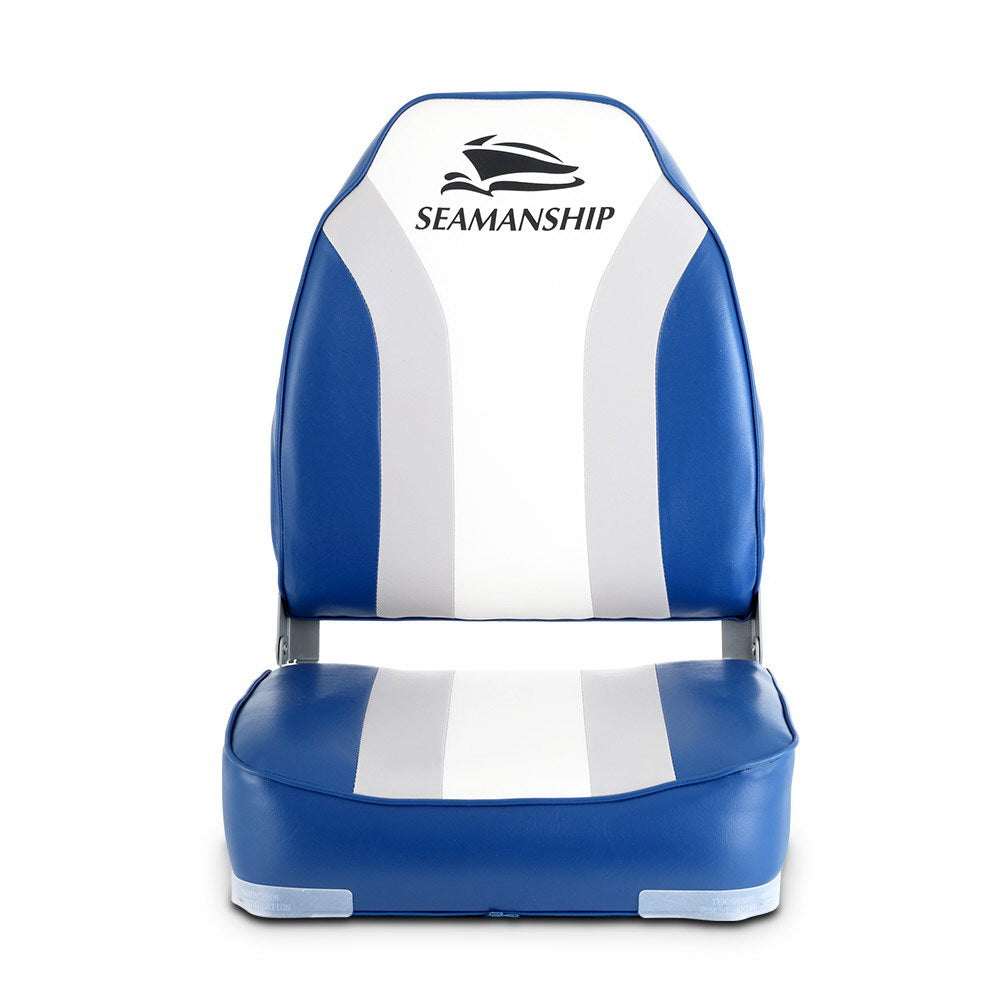 Seamanship 2X Folding Boat Seats Seat Marine Seating Set All Weather Swivels-Outdoor > Boating-PEROZ Accessories
