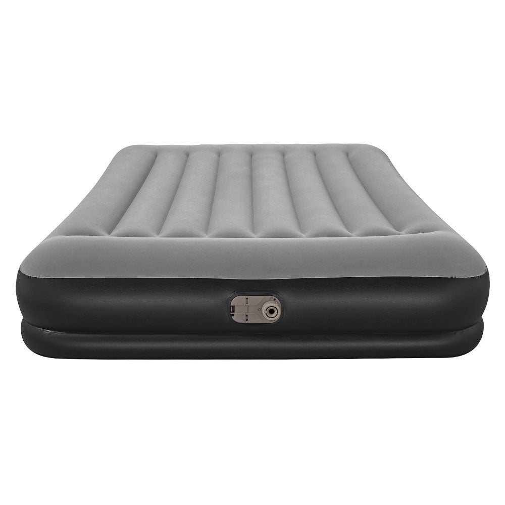 Bestway Air Bed Beds Mattress Premium Inflatable Built-in Pump Queen Size-Home & Garden > Inflatable Mattress-PEROZ Accessories