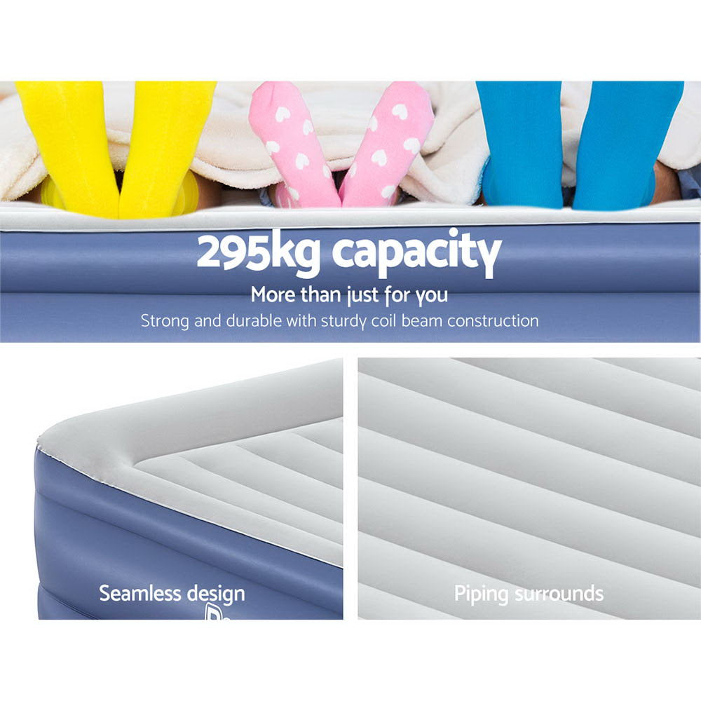 Bestway Air Bed Inflatable Mattress Queen-Home & Garden > Inflatable Mattress-PEROZ Accessories