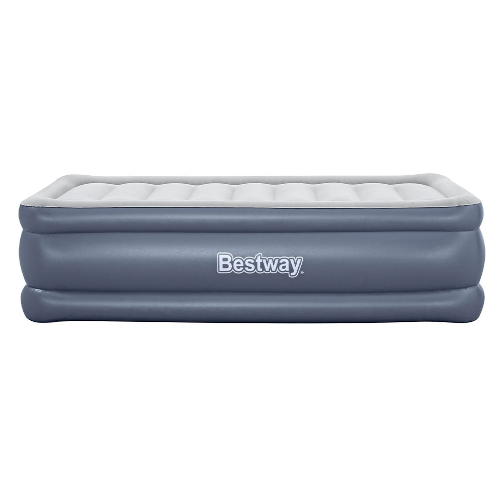 Bestway Mattress Air Bed Single Size 51CM Inflatable Camping Beds Home Outdoor-Home & Garden > Inflatable Mattress-PEROZ Accessories