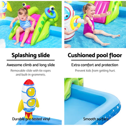 Bestway Swimming Pool Kids Play Above Ground Toys Inflatable Pools 2.3 X2M-Home &amp; Garden &gt; Pool &amp; Accessories-PEROZ Accessories