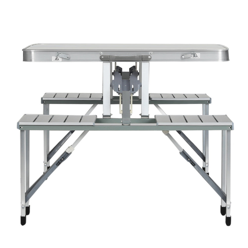 Weisshorn Camping Table Folding Aluminum Portable Outdoor Picnic 85CM-Outdoor > Camping-PEROZ Accessories