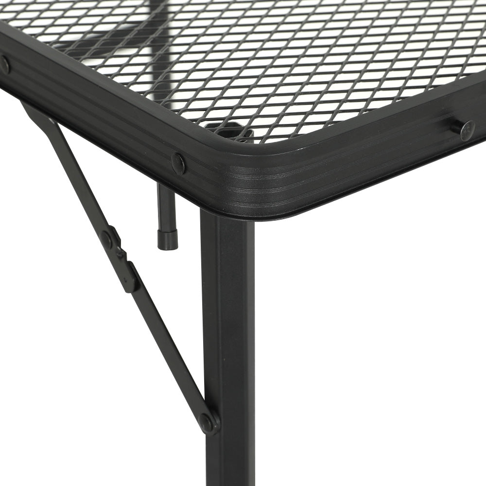 Weisshorn Folding Camping Table 90cm Desk Portable Outdoor Picnic Garden BBQ-Outdoor > Camping-PEROZ Accessories