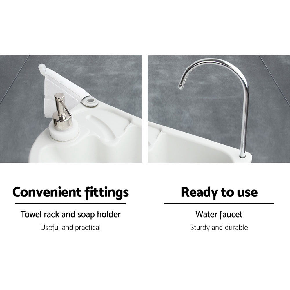 Weisshorn Portable Camping Wash Basin 19L-Outdoor > Camping-PEROZ Accessories
