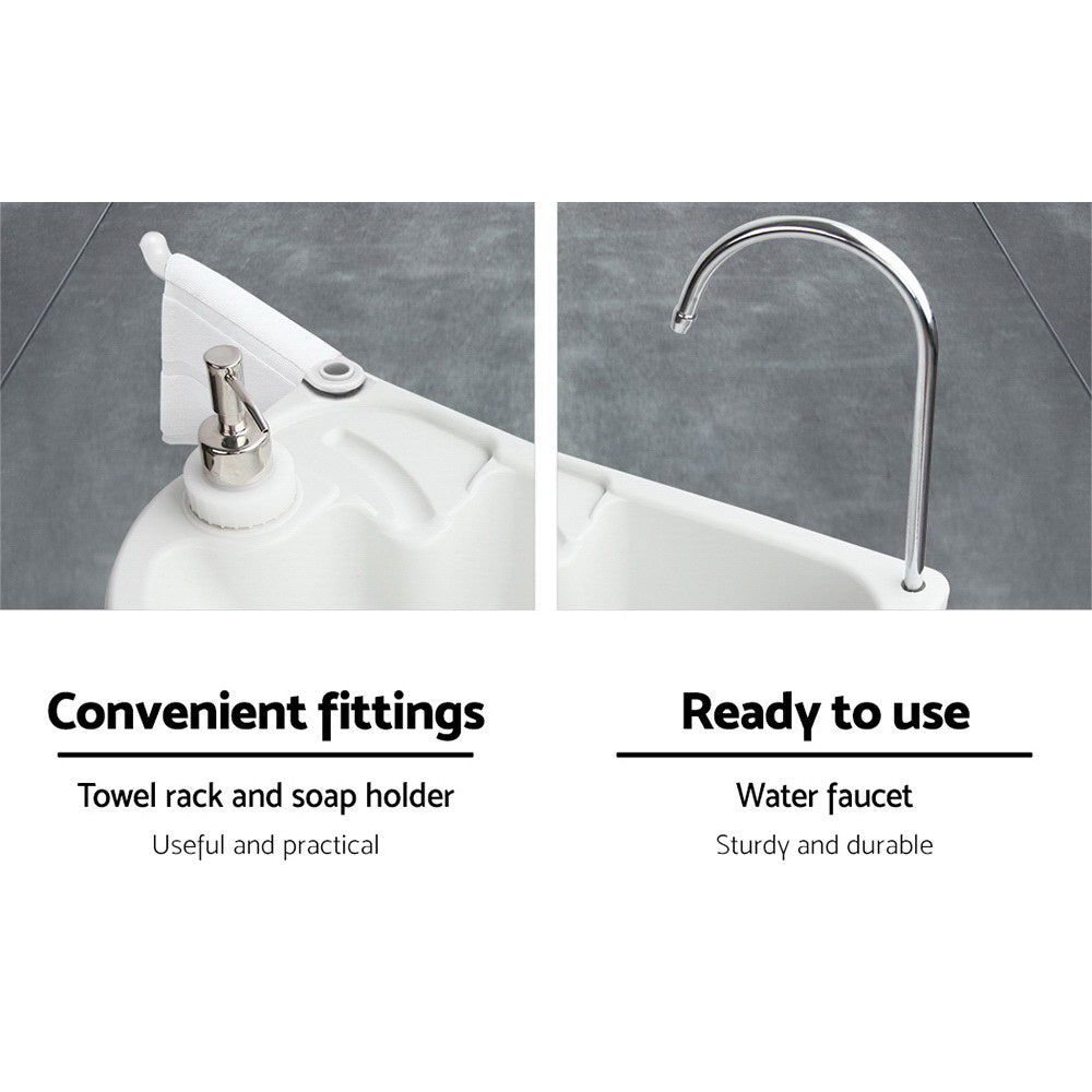 Weisshorn Portable Camping Wash Basin 43L-Outdoor > Camping-PEROZ Accessories