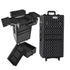 Embellir 7 in 1 Portable Cosmetic Beauty Makeup Trolley - Diamond Black-Health & Beauty > Cosmetic Storage-PEROZ Accessories