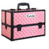 Embellir Portable Cosmetic Beauty Makeup Case - Diamond Pink-Health & Beauty > Makeup-PEROZ Accessories