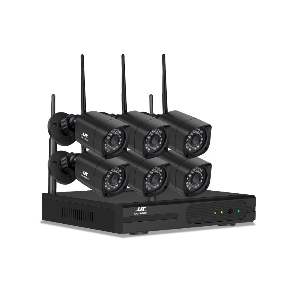 UL-TECH 3MP 8CH NVR Wireless 6 Security Cameras Set-Audio & Video > CCTV-PEROZ Accessories