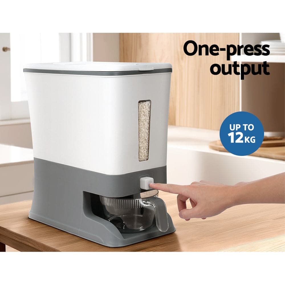 5-Star Chef Rice Cereal Dispenser Grain Container 12KG-Appliances > Kitchen Appliances-PEROZ Accessories