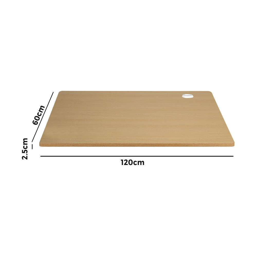 Oikiture Standing Desk Board Adjustable Sit Stand Desk Top Computer Table OAK-Desk Board-PEROZ Accessories