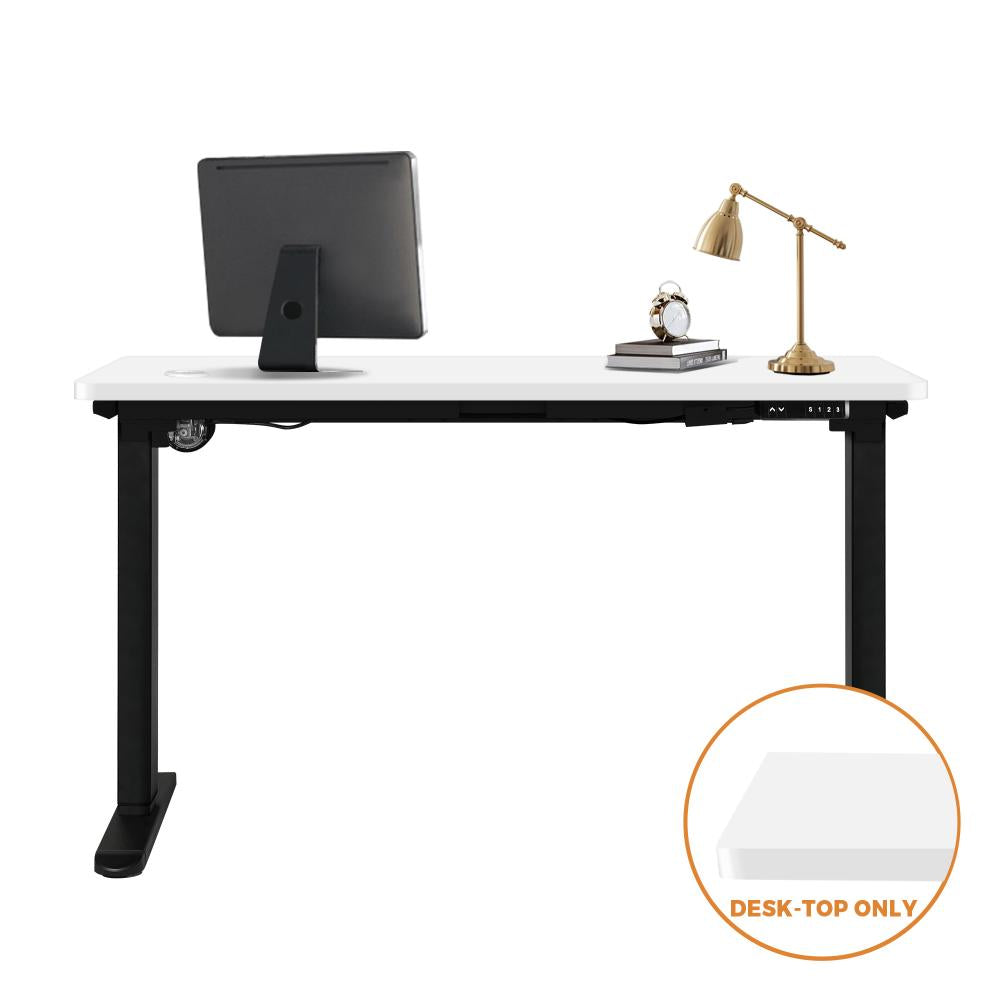 Oikiture Standing Desk Board Adjustable Sit Stand Desk Top Computer Table White-Desk Board-PEROZ Accessories