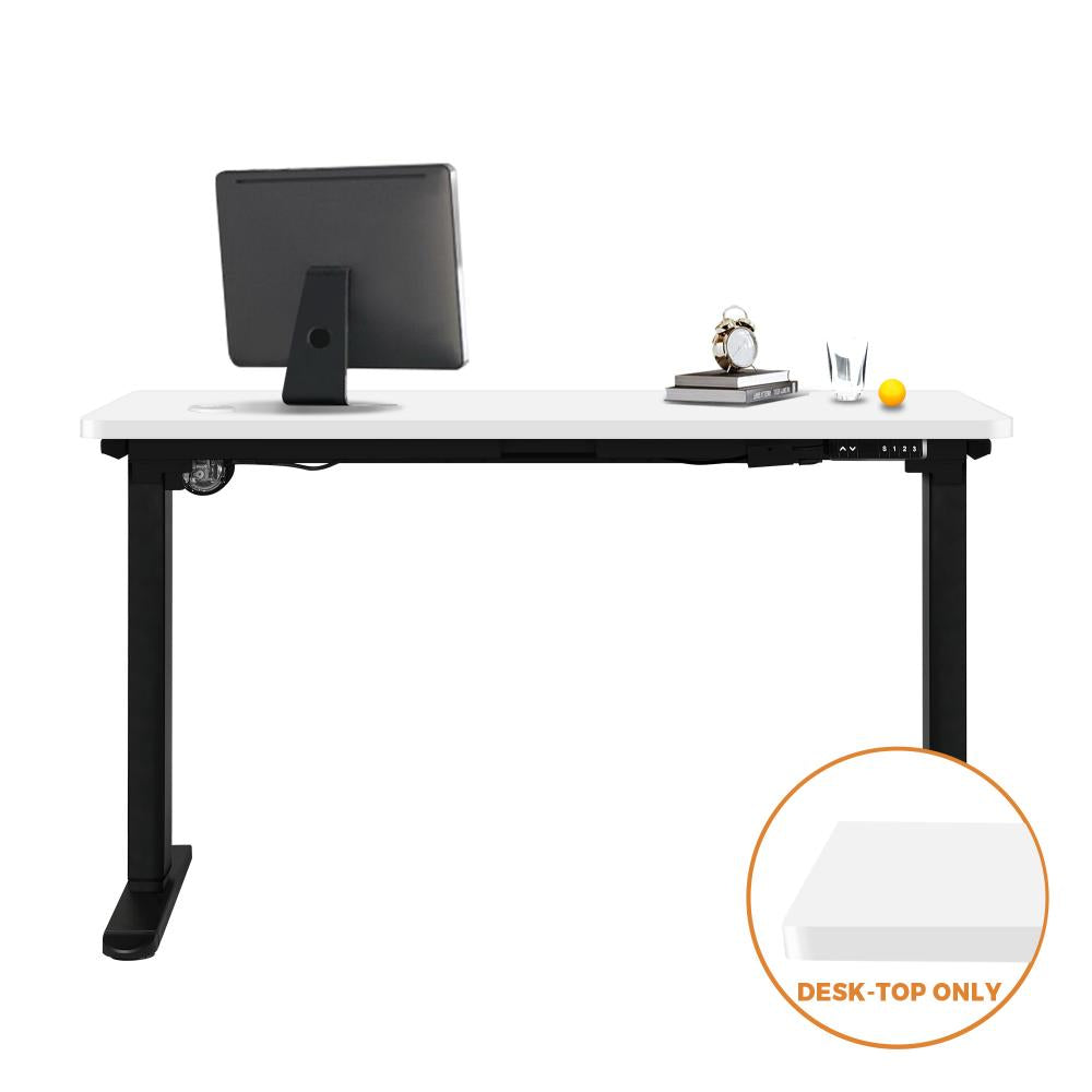 Oikiture Standing Desk Board Adjustable Sit Stand Desk Top Computer Table White-Desk Board-PEROZ Accessories