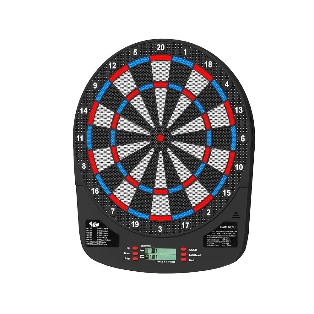 13.5" Electronic Dartboard Dart Board 32 Games Soft Dart Party Game Target Sport-Gift & Novelty > Games-PEROZ Accessories