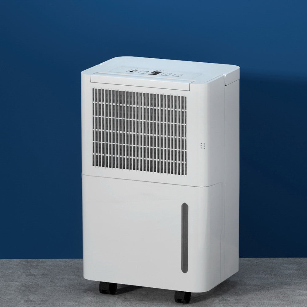 Devanti 12L Portable Dehumidifier Air Dryer Purifier Home Moisture Absorber-Appliances > Aroma Diffusers & Humidifiers-PEROZ Accessories