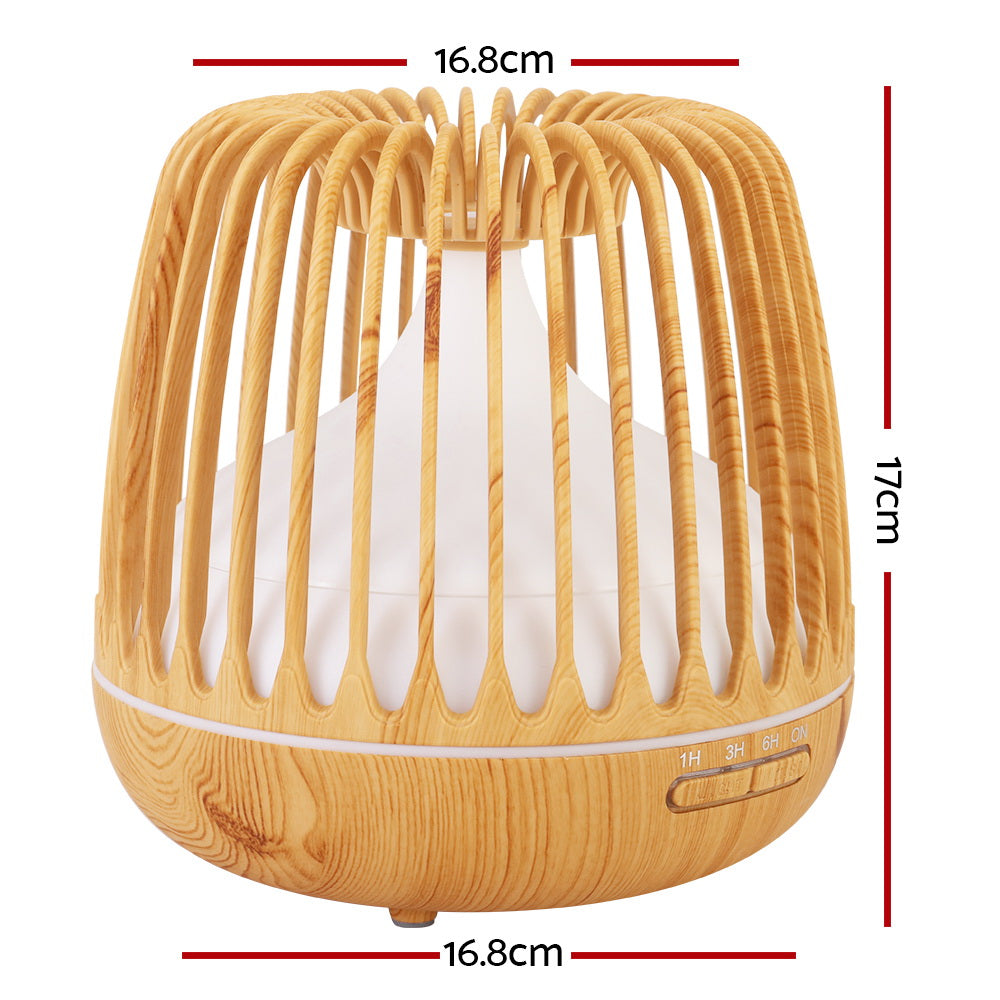 Devanti 4-In-1 Aroma Diffuser Aromatherapy Humidifier Essential Oil 500ml-Appliances > Aroma Diffusers & Humidifiers-PEROZ Accessories