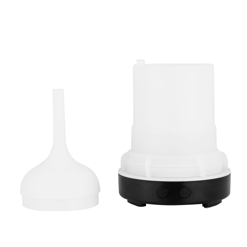 Devanti Aromatherapy Aroma Diffuser Essential Oil Humidifier LED Glass Marble-Appliances > Aroma Diffusers & Humidifiers-PEROZ Accessories