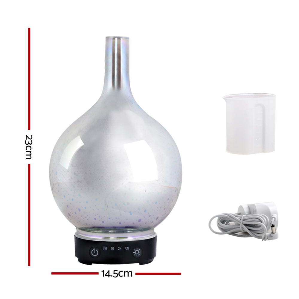 Aroma Diffuser 3D LED Light Oil Firework Air Humidifier 100ml-Appliances > Aroma Diffusers & Humidifiers-PEROZ Accessories