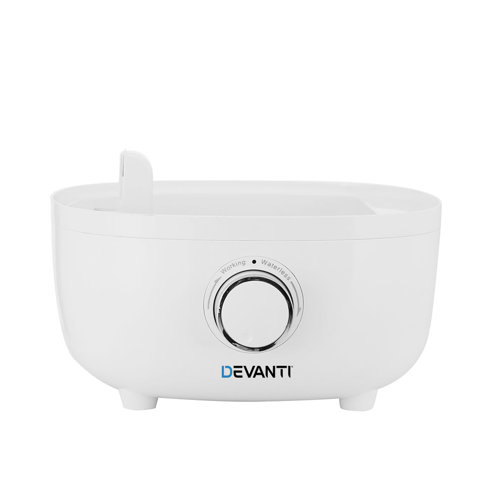 Devanti 4L Air Humidifier Ultrasonic Purifier Mist Aroma Diffuser Aromatherapy-Appliances > Aroma Diffusers & Humidifiers-PEROZ Accessories