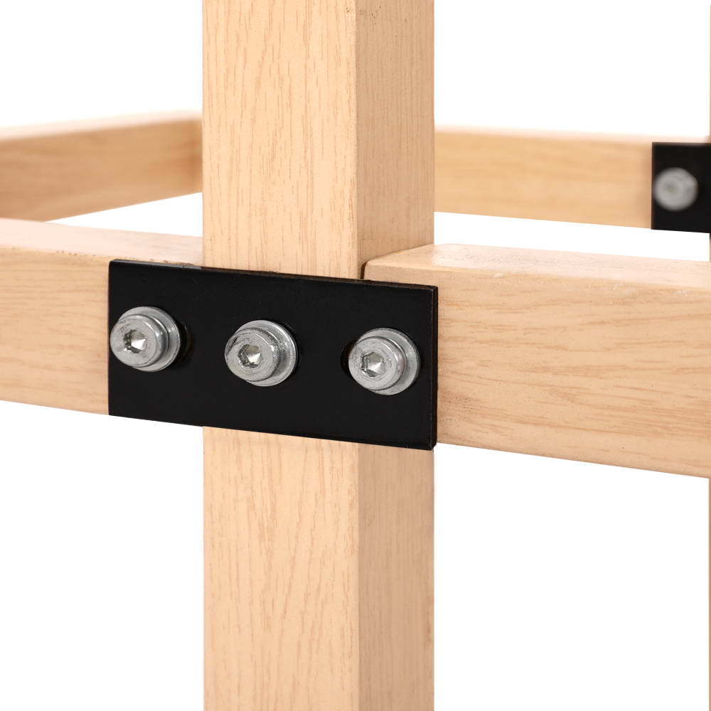 Artiss Tempered Glass Round Coffee Table - Beige-Furniture > Dining - Peroz Australia - Image - 6