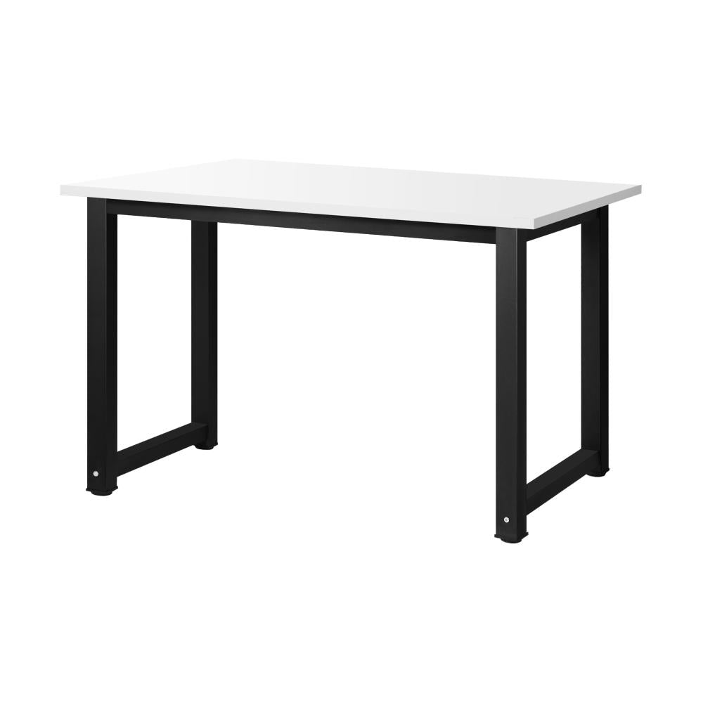 Oikiture Computer Desk Study Office Table Workstation Laptop Desks Home 120cm-Computer Desk-PEROZ Accessories