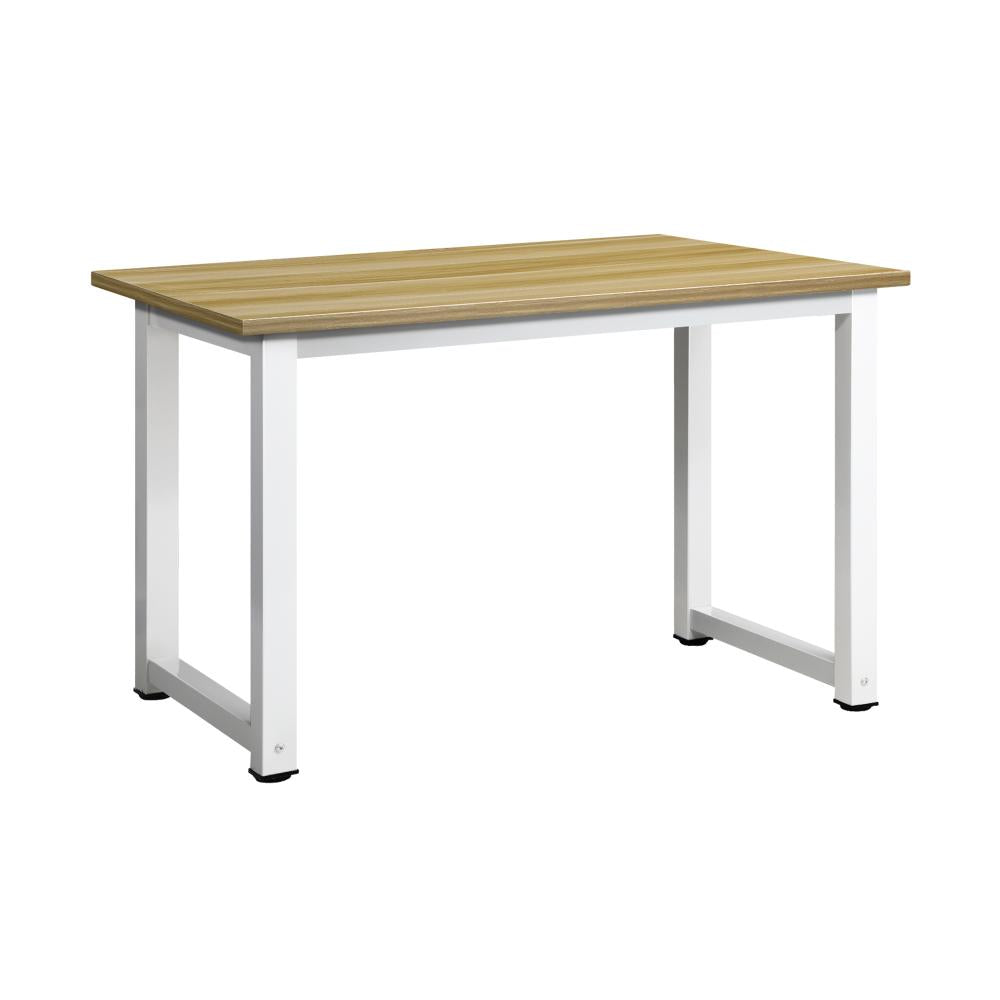 Oikiture Computer Desk Office Table Home Workstation Study Laptop Desks 120cm-Computer Desk-PEROZ Accessories