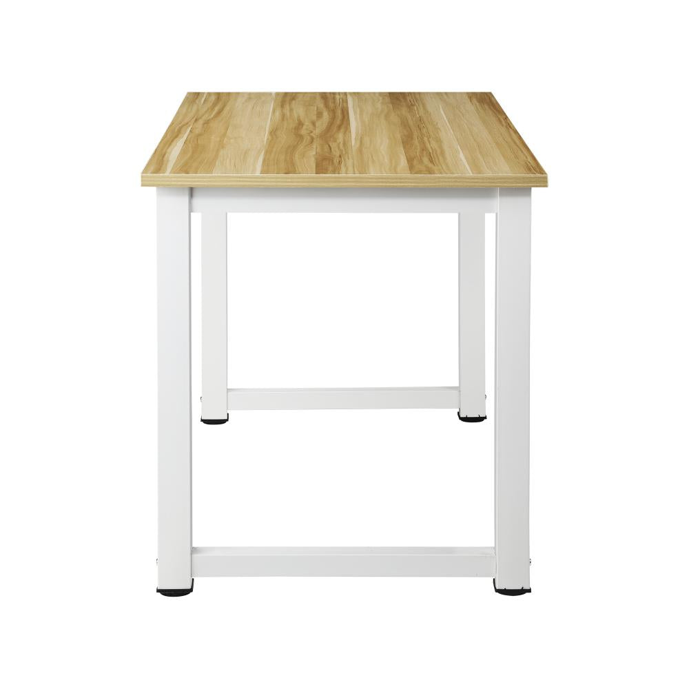 Oikiture Computer Desk Office Table Home Workstation Study Laptop Desks 120cm-Computer Desk-PEROZ Accessories