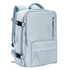 Anypack Backpack Light Blue Bag Large Capacity Multi-Function Suitcase USB Charging School Luggage Lightweight-Backpacks-PEROZ Accessories